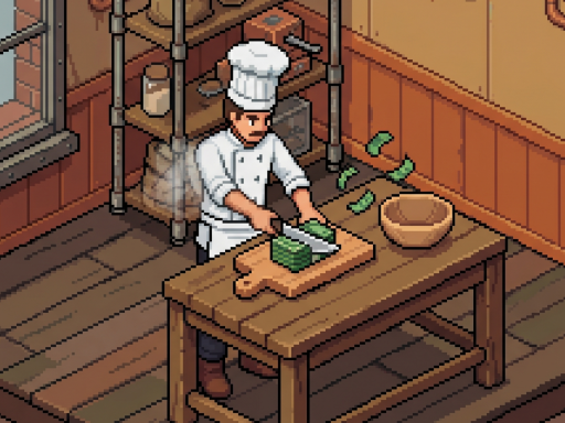 Chef at rest